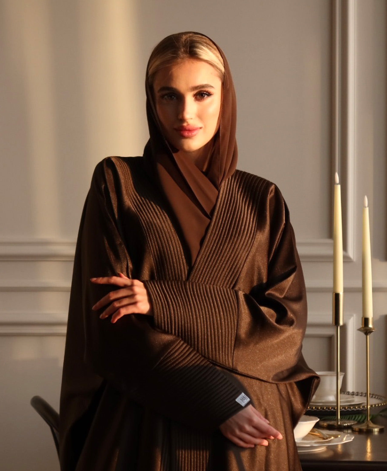 Bisht Waves Abaya